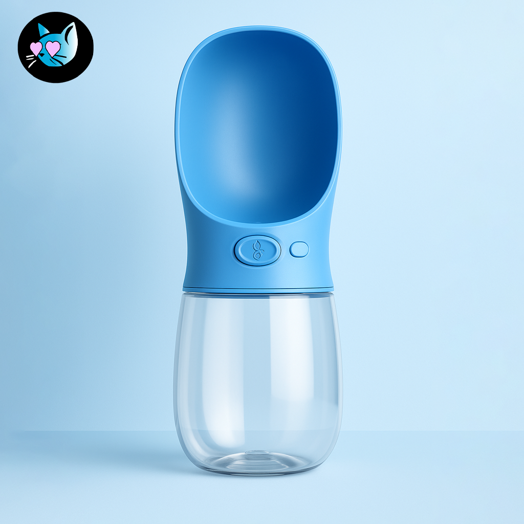 Blue Nomade — Gourde portable pour chiens et chats