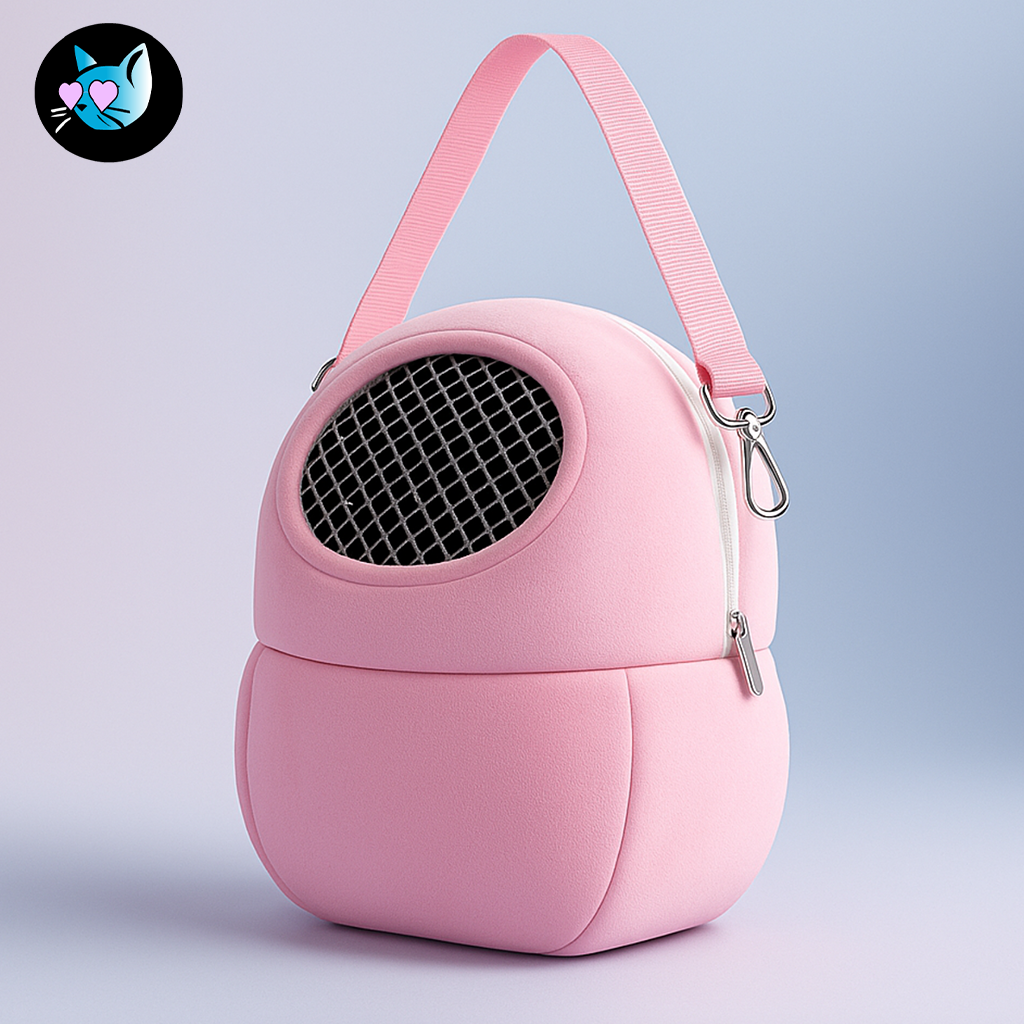 Près de Moi — Sac de transport en velours pour petits animaux