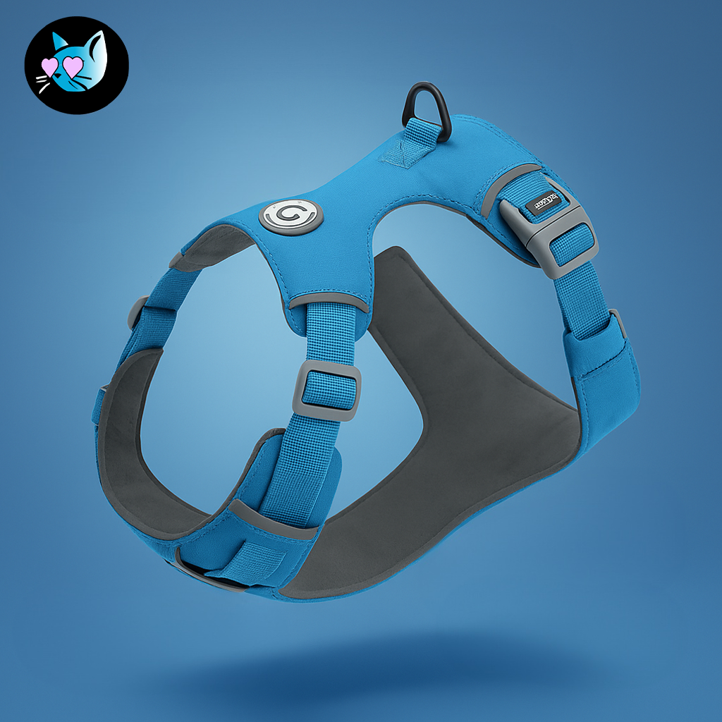 Confort Nomade — Harnais sécurisé anti-traction et confort optimal pour chiens