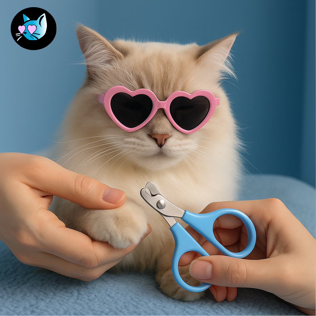 Coup de Patte — Ciseaux de toilettage sécurisés pour chiens et chats