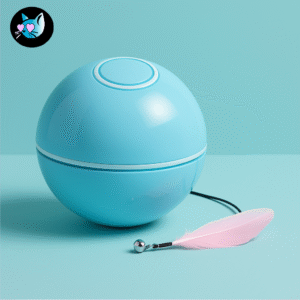 Blue Smart Ball — Jouet interactif intelligent pour chats