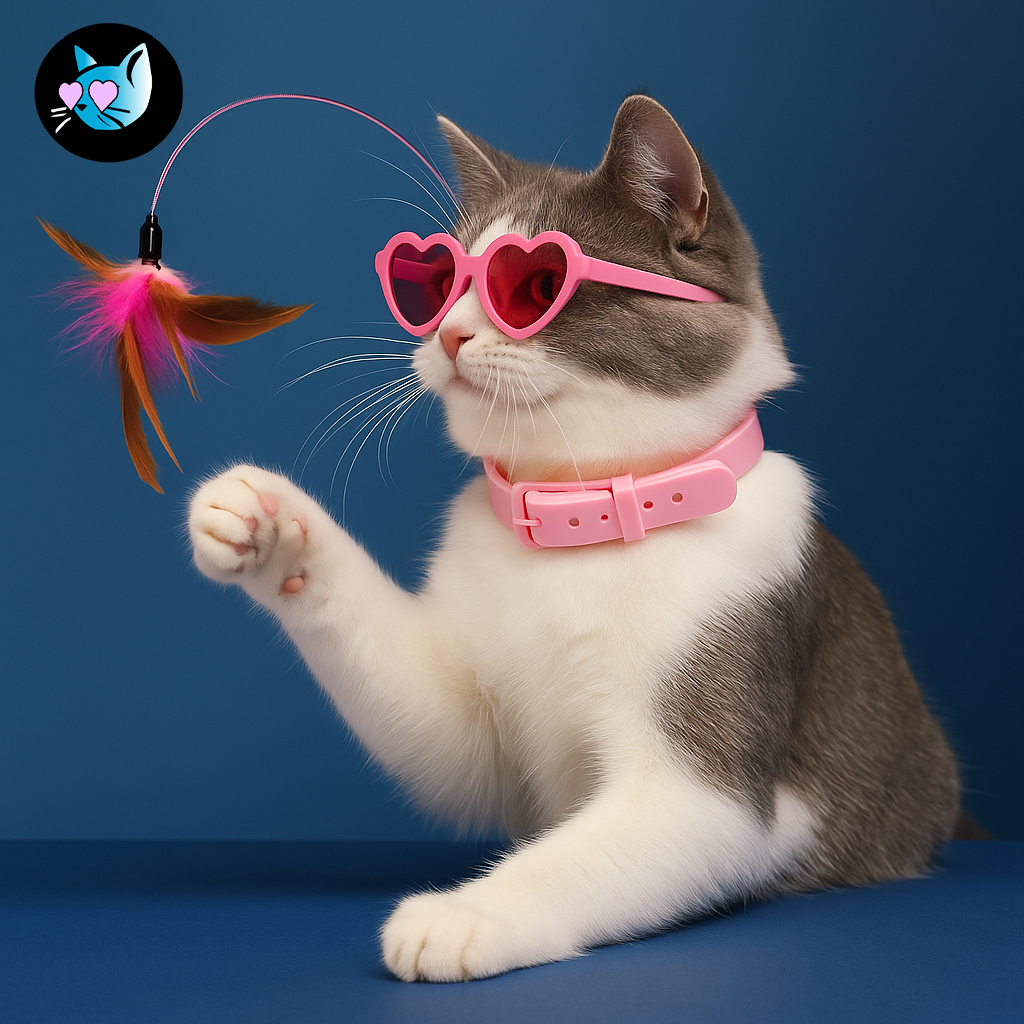 Folie de Plumes - Jouet interactif pour chats